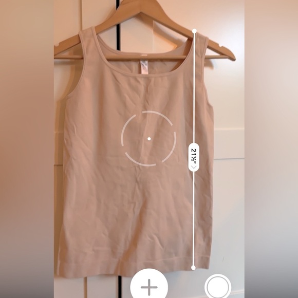Spanx smoothing shape wear tank top size L/XL in beige - Picture 5 of 5